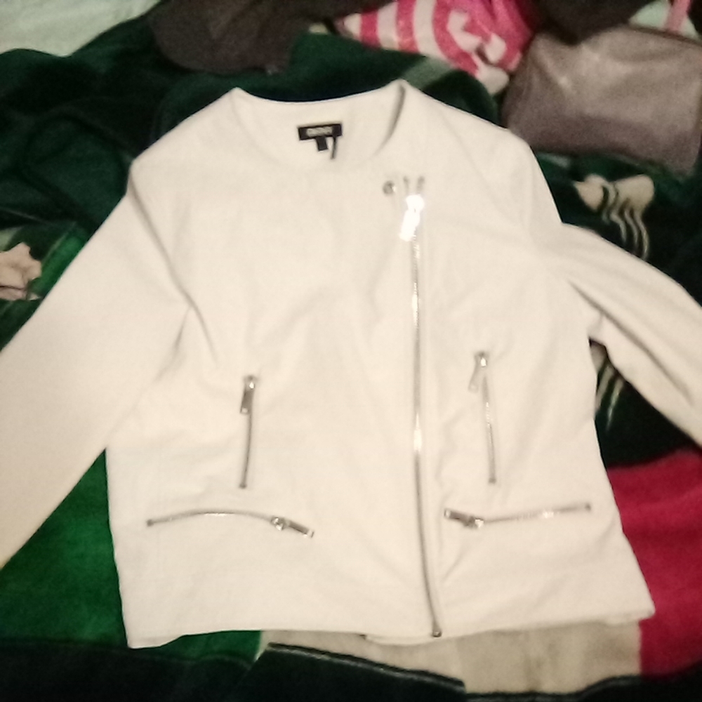 DKNY LEATHER JACKET